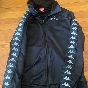 Kappa Men's Black Track Jacket